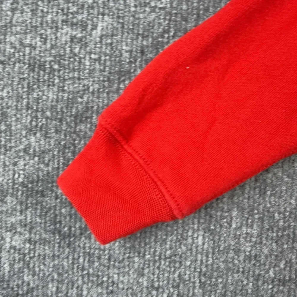 Polo Ralph Lauren Hoodie Sweatshirt Unisex Kids 2T Red Fleece Full Zip Pony Logo